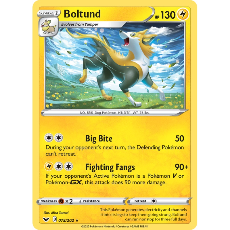 Boltund (075/202) [Sword & Shield: Base Set]
