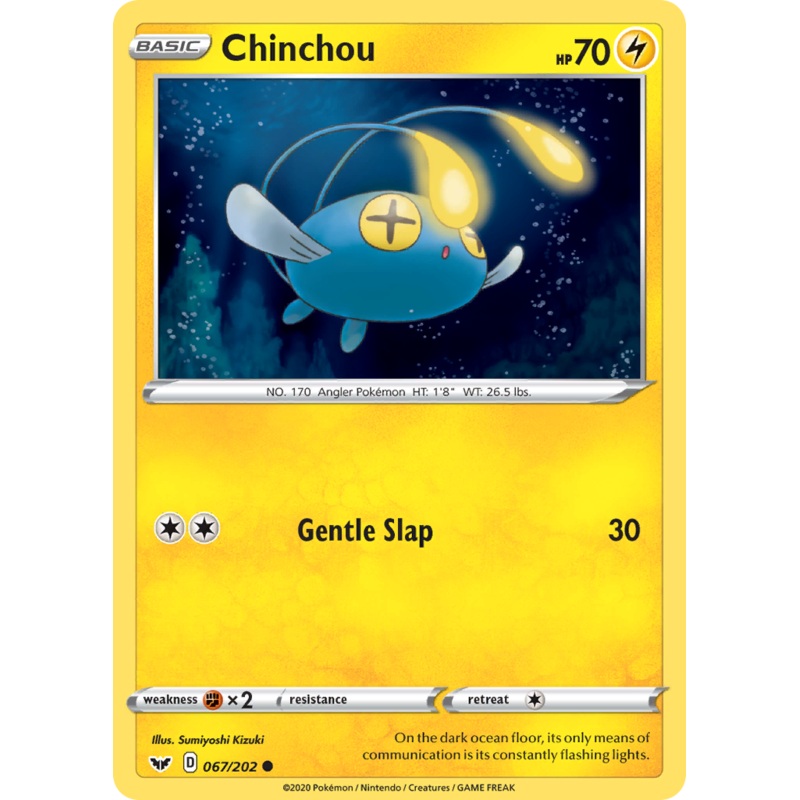Chinchou (067/202) [Sword & Shield: Base Set]