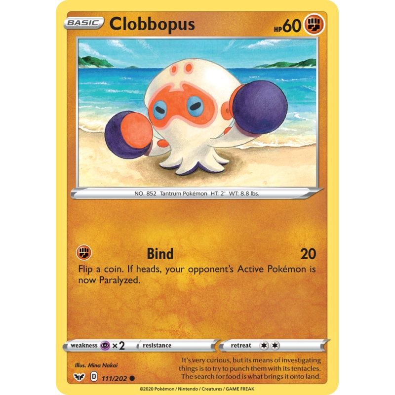 Clobbopus (111/202) [Sword & Shield: Base Set]