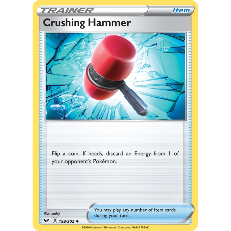 Crushing Hammer (159/202) [Sword & Shield: Base Set]