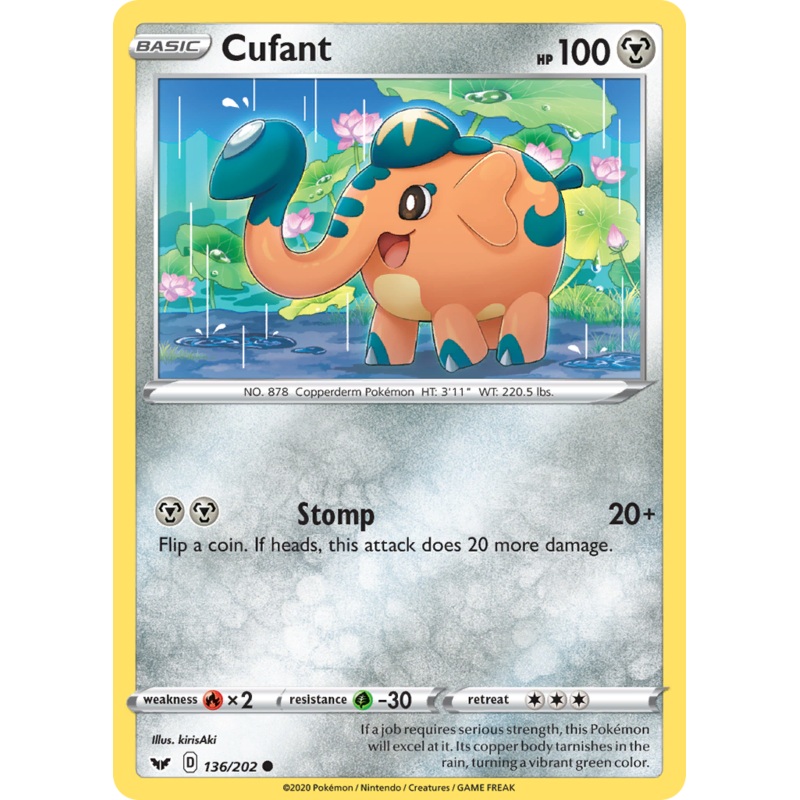 Cufant (136/202) [Sword & Shield: Base Set]