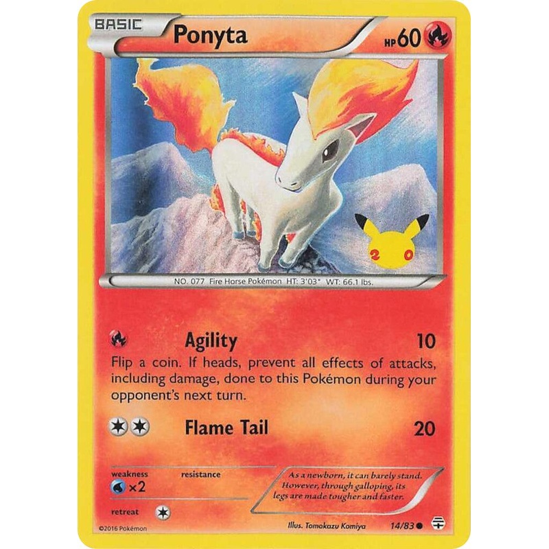 Ponyta (014/083) [Celebrations: 25th Anniversary]
