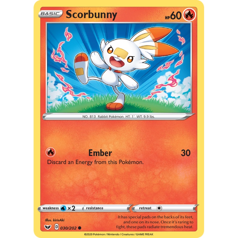Scorbunny (030/202) [Sword & Shield: Base Set]