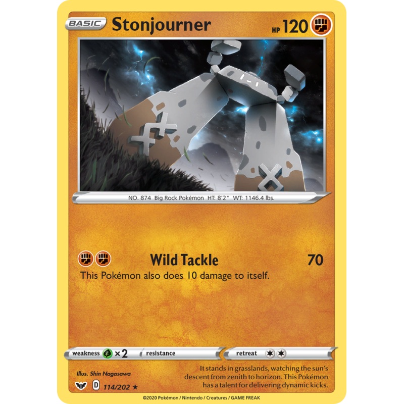 Stonjourner (114/202) [Sword & Shield: Base Set]