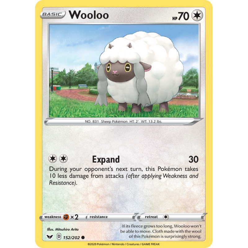 Wooloo (152/202) [Sword & Shield: Base Set]