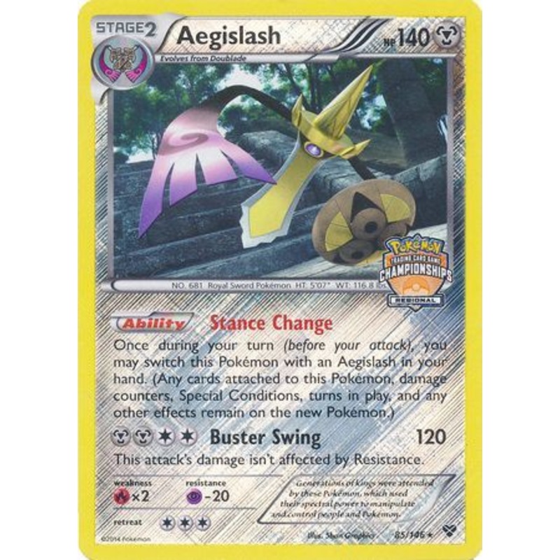 Aegislash (85/146) (Regional Championship Promo) [XY: Base Set]