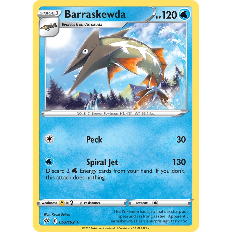 Barraskewda (053/192) [Sword & Shield: Rebel Clash]