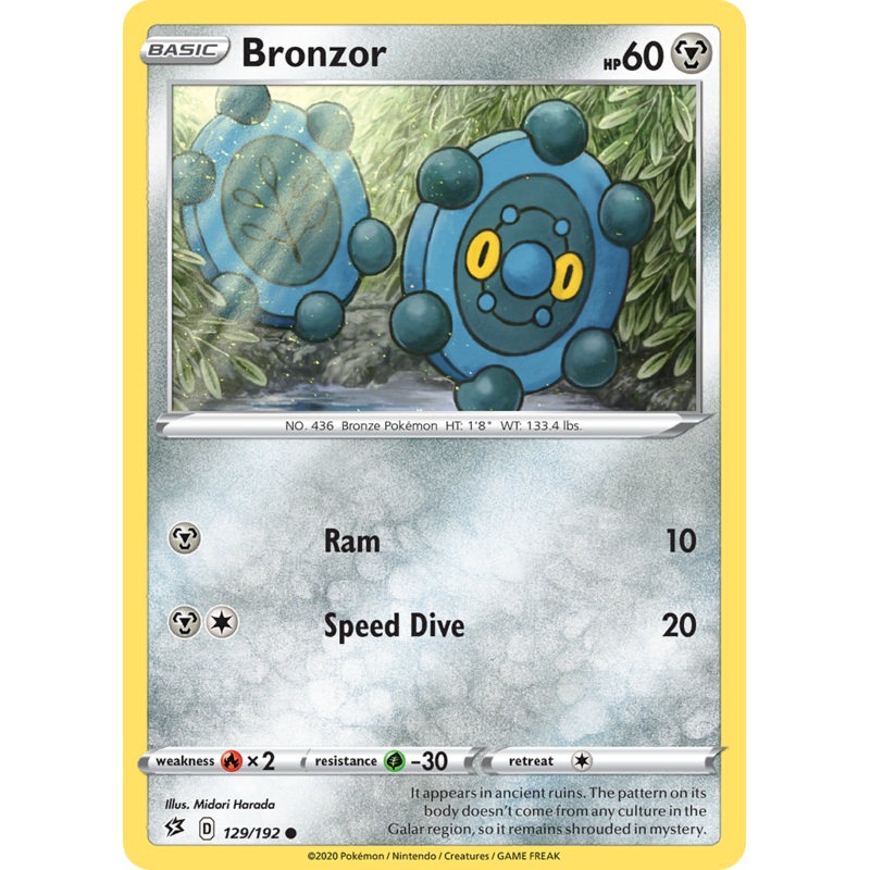 Bronzor (129/192) [Sword & Shield: Rebel Clash]