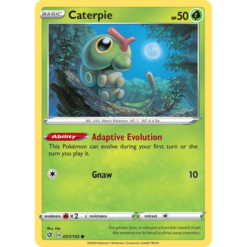 Caterpie (001/192) [Sword & Shield: Rebel Clash]