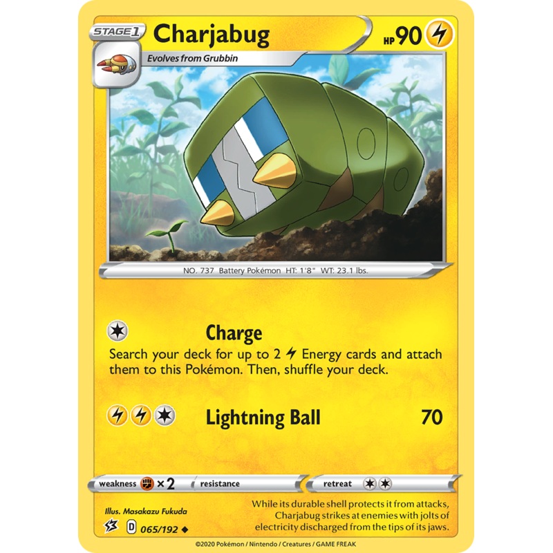 Charjabug (065/192) [Sword & Shield: Rebel Clash]