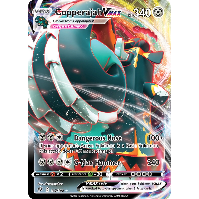 Copperajah VMAX (137/192) [Sword & Shield: Rebel Clash]