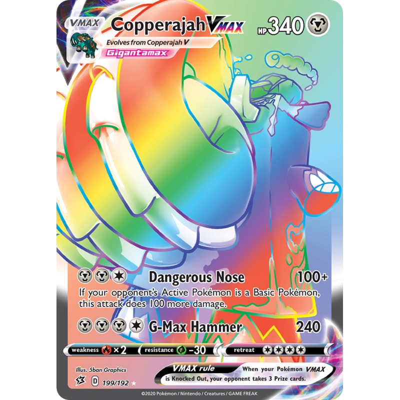 Copperajah VMAX (199/192) [Sword & Shield: Rebel Clash]