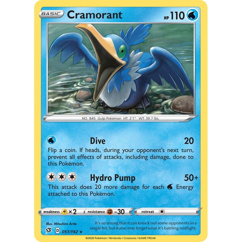 Cramorant (051/192) [Sword & Shield: Rebel Clash]