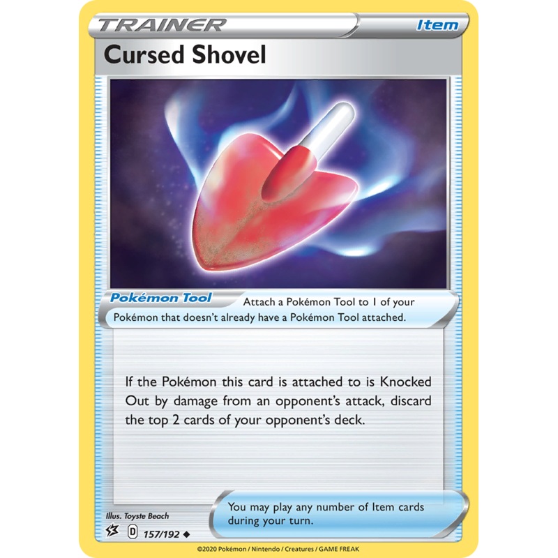 Cursed Shovel (157/192) [Sword & Shield: Rebel Clash]