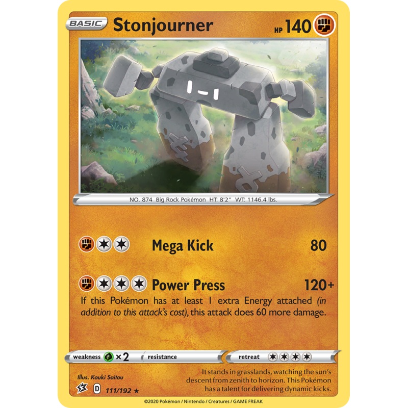Stonjourner (111/192) [Sword & Shield: Rebel Clash]