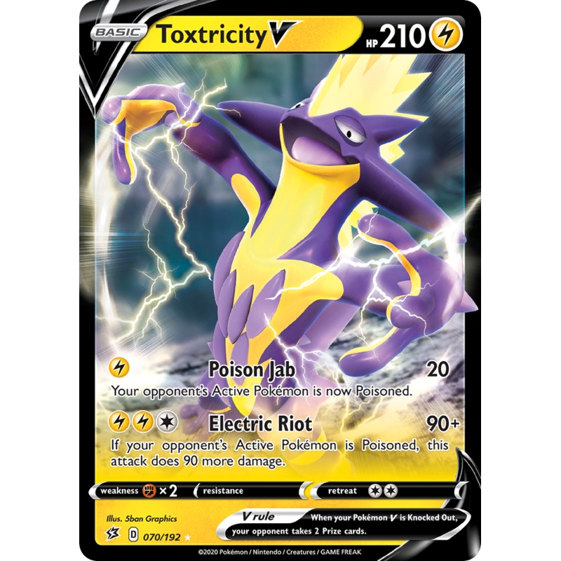 Toxtricity V (070/192) [Sword & Shield: Rebel Clash]