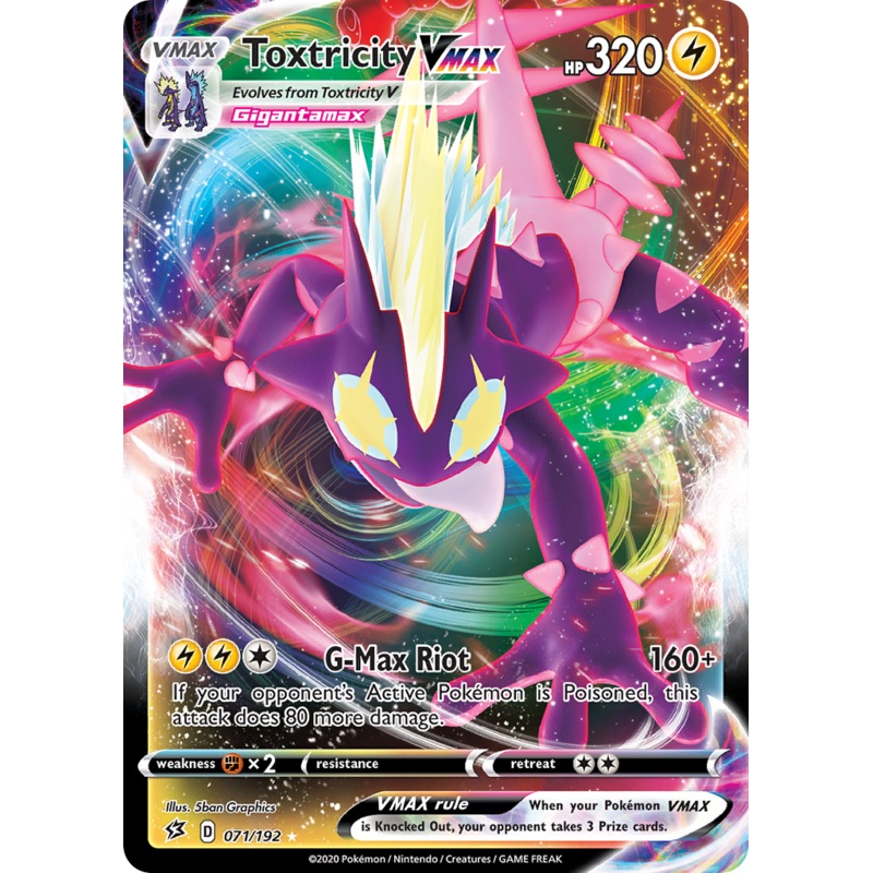 Toxtricity VMAX (071/192) [Sword & Shield: Rebel Clash]