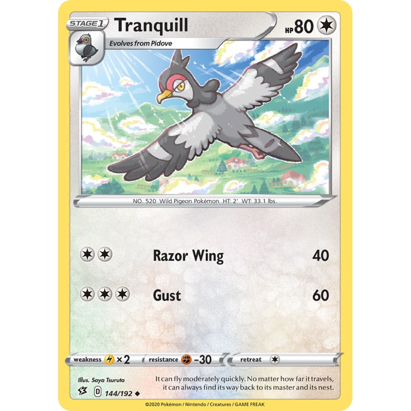 Tranquill (144/192) [Sword & Shield: Rebel Clash]