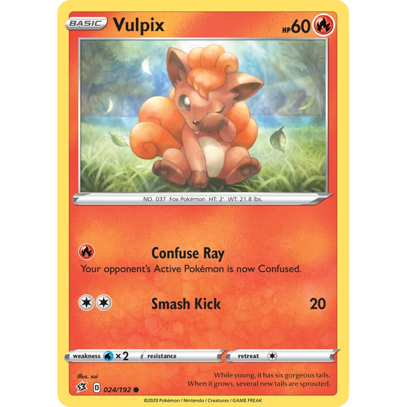 Vulpix (024/192) [Sword & Shield: Rebel Clash]