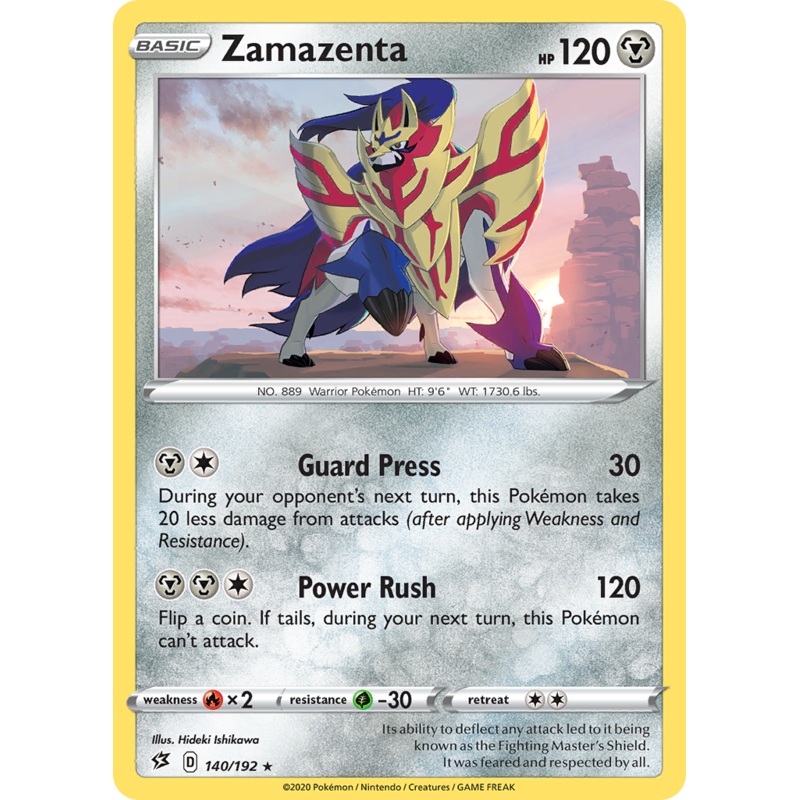 Zamazenta (140/192) [Sword & Shield: Rebel Clash]