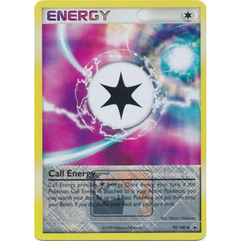 Call Energy (92/100) (League Promo) [Diamond & Pearl: Majestic Dawn]