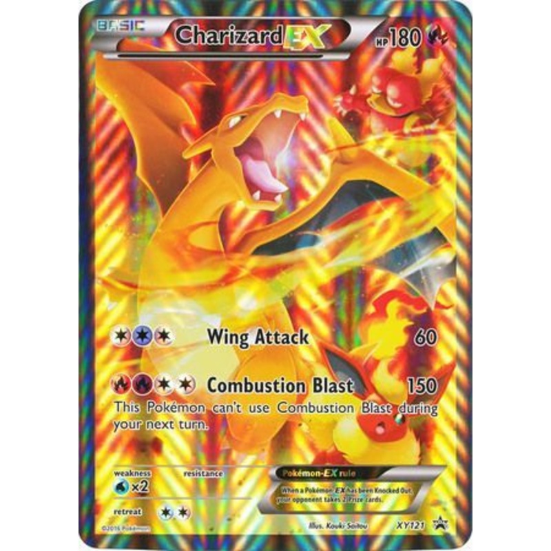 Charizard EX (XY121) (Jumbo Card) [XY: Black Star Promos]