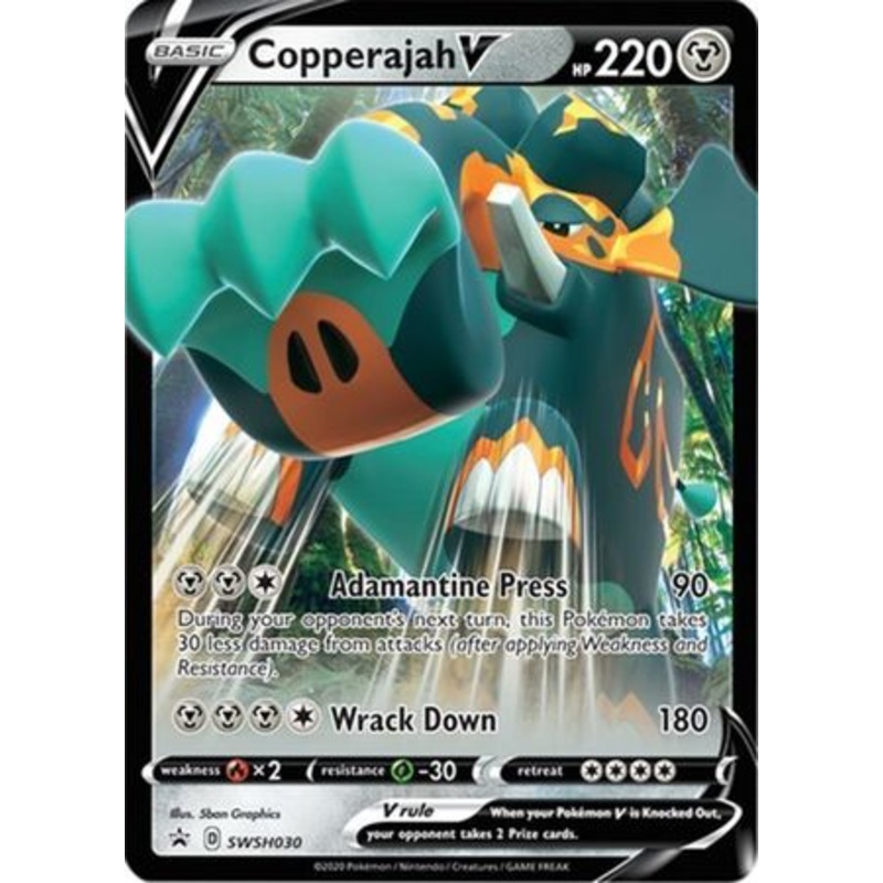 Copperajah V (SWSH030) [Sword & Shield: Black Star Promos]