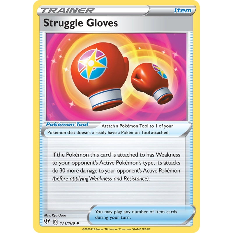 Struggle Gloves (171/189) [Sword & Shield: Darkness Ablaze]