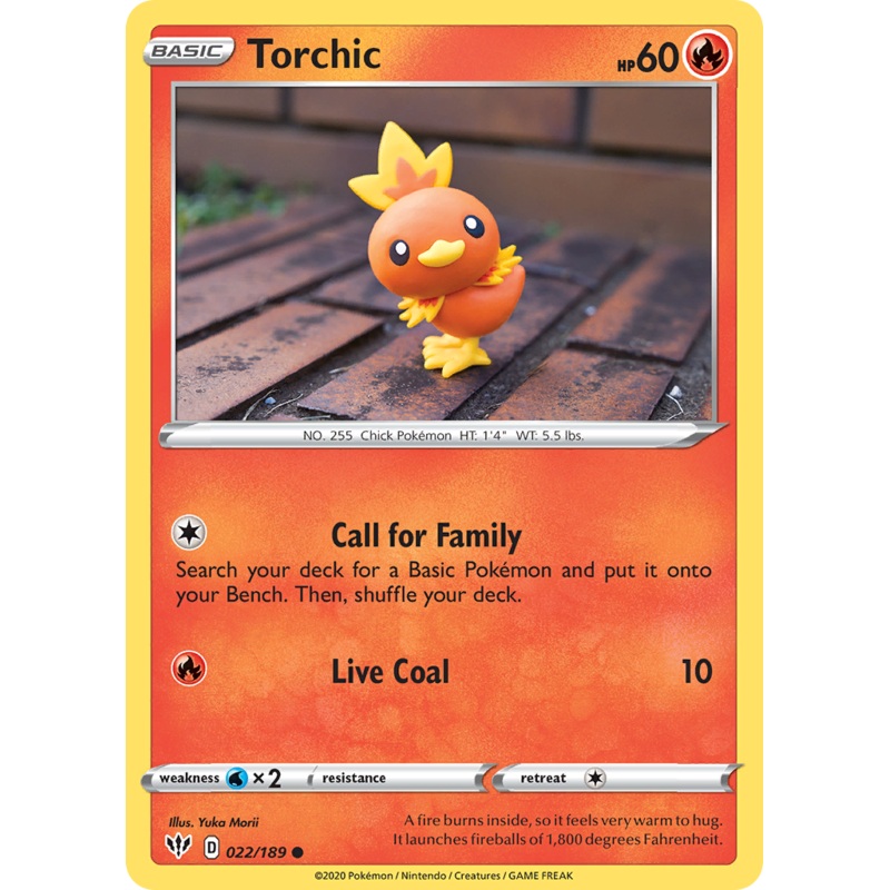 Torchic (022/189) [Sword & Shield: Darkness Ablaze]