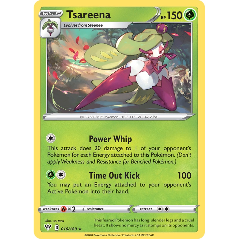 Tsareena (016/189) [Sword & Shield: Darkness Ablaze]