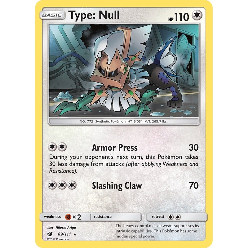 Type: Null (89/111) (Theme Deck Exclusive) [Sun & Moon: Crimson Invasion]