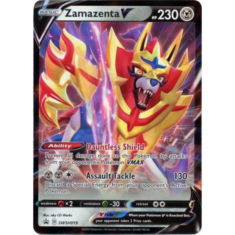 Zamazenta V (SWSH019) [Sword & Shield: Black Star Promos]