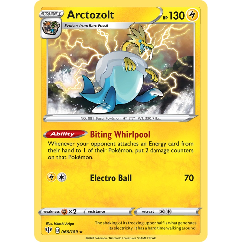 Arctozolt (066/189) [Sword & Shield: Darkness Ablaze]