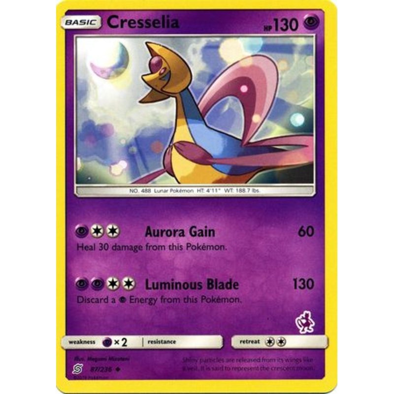 Cresselia (87/236) (Mewtwo Deck) [Battle Academy 2020]
