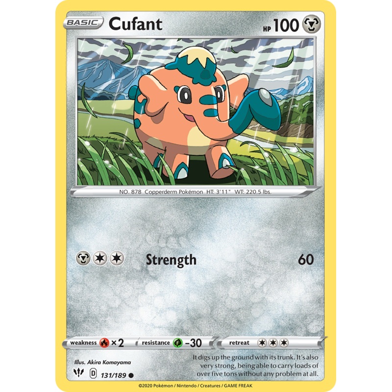Cufant (131/189) [Sword & Shield: Darkness Ablaze]