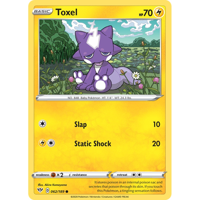 Toxel (062/189) [Sword & Shield: Darkness Ablaze]