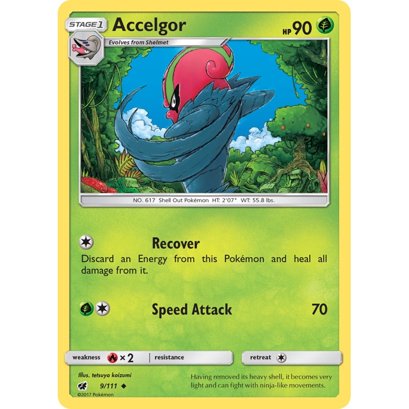 Accelgor (9/111) [Sun & Moon: Crimson Invasion]