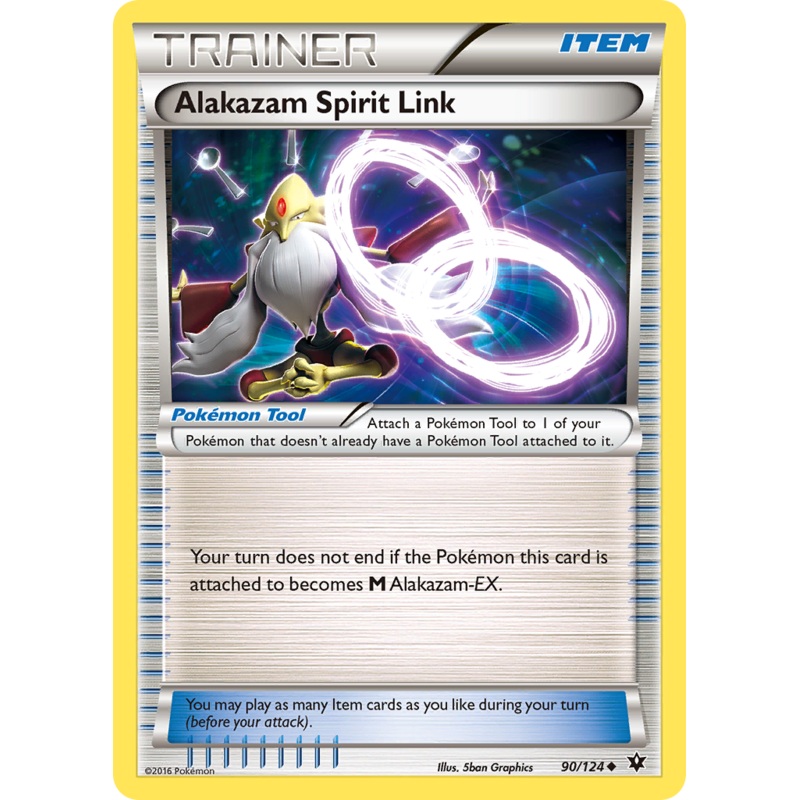 Alakazam Spirit Link (90/124) [XY: Fates Collide]
