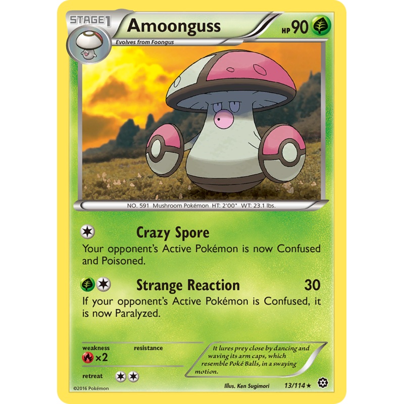 Amoonguss (13/114) [XY: Steam Siege]