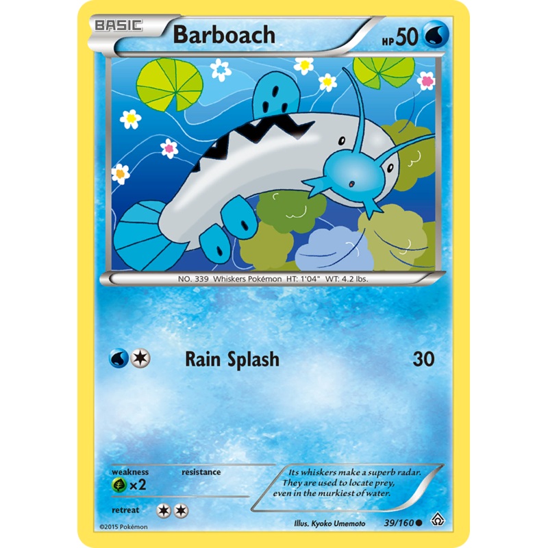 Barboach (39/160) [XY: Primal Clash]
