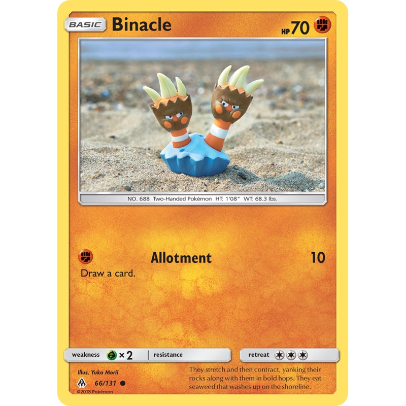 Binacle (66/131) [Sun & Moon: Forbidden Light]