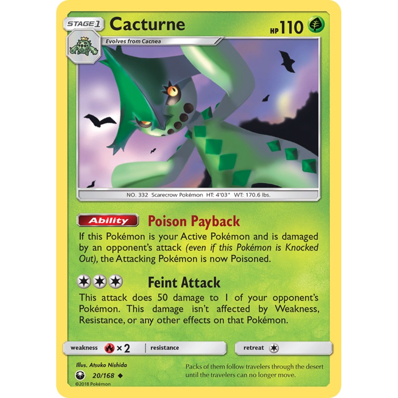 Cacturne (20/168) [Sun & Moon: Celestial Storm]