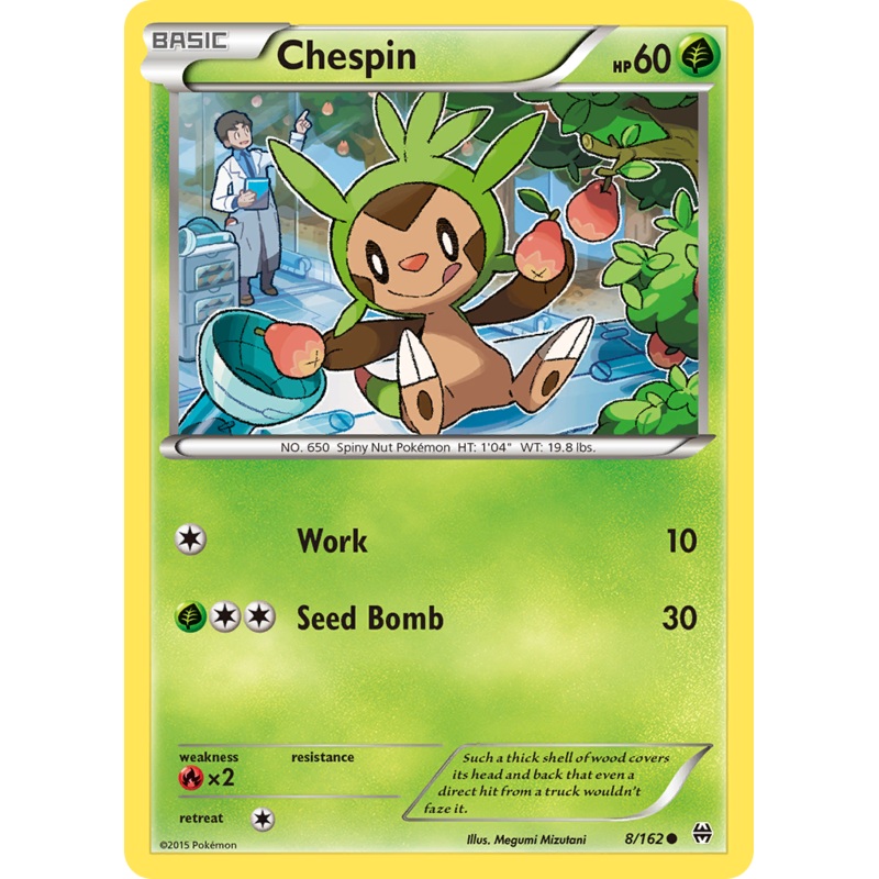 Chespin (8/162) [XY: BREAKthrough]