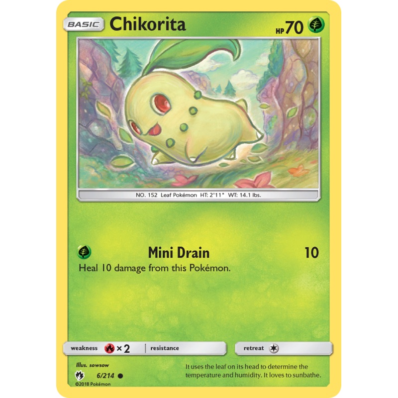 Chikorita (6/214) [Sun & Moon: Lost Thunder]