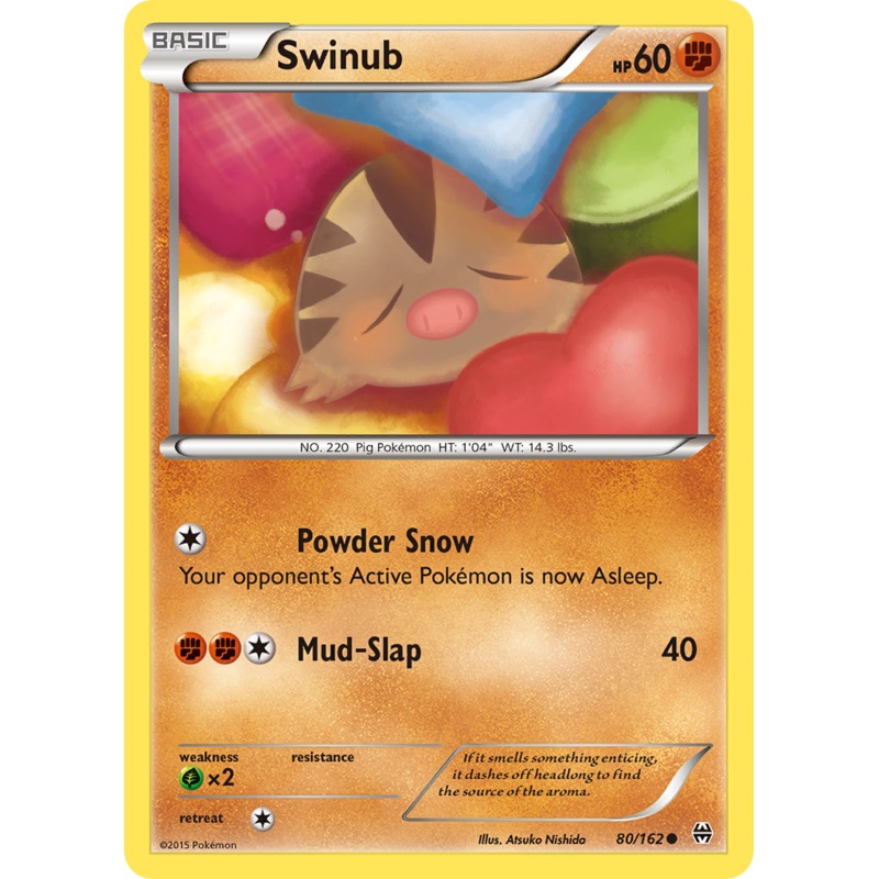 Swinub (80/162) [XY: BREAKthrough]
