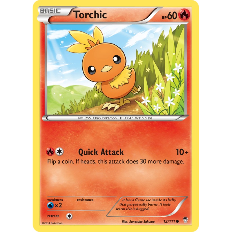 Torchic (12/111) [XY: Furious Fists]
