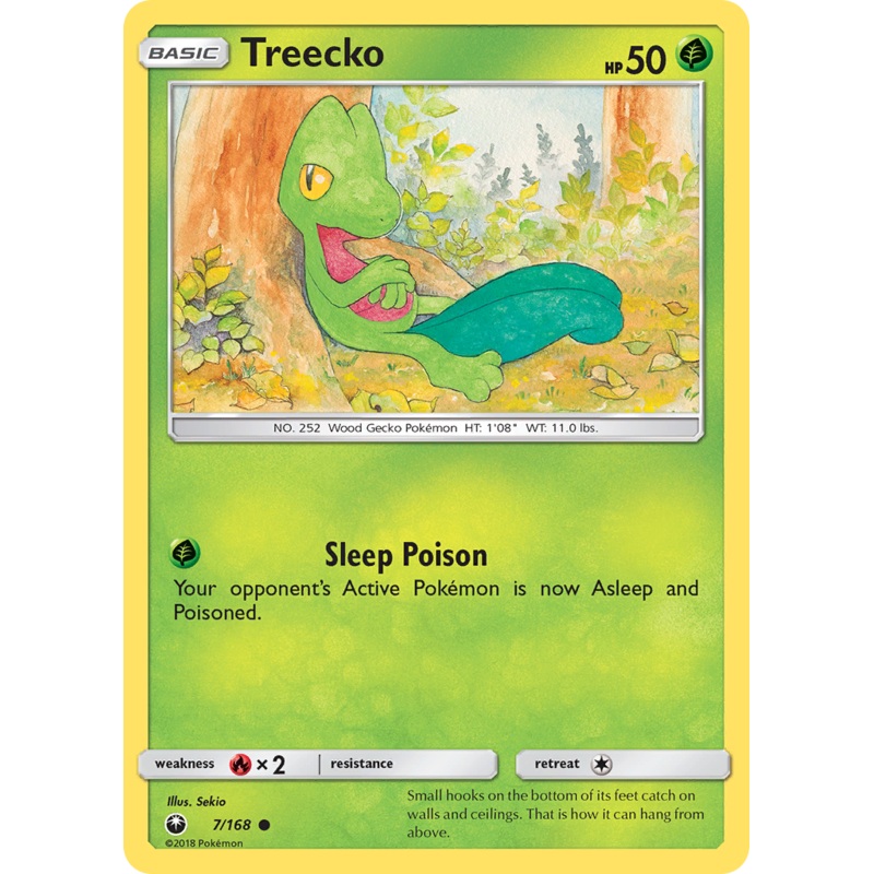 Treecko (7/168) [Sun & Moon: Celestial Storm]