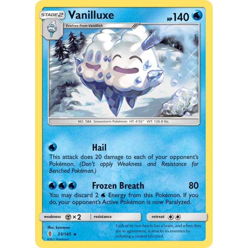 Vanilluxe (35/145) [Sun & Moon: Guardians Rising]