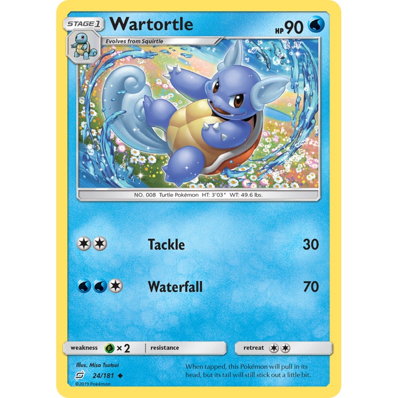 Wartortle (24/181) [Sun & Moon: Team Up]