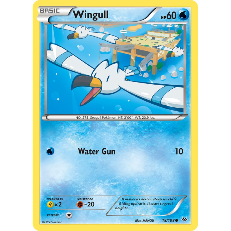 Wingull (18/108) [XY: Roaring Skies]